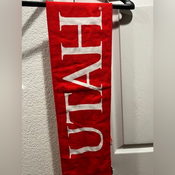 Utah Utes Scarf University Of Utah Woven Classic - Picture 3 of 9